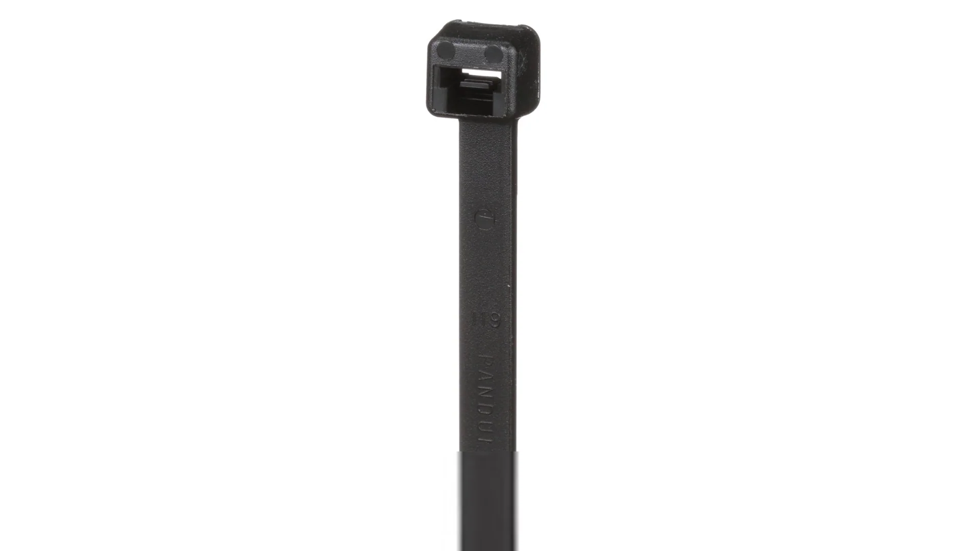 Panduit PLT4.5S-M0 Pan-Ty® Locking Cable Tie, Black, 15.5" Length, 50 lb Tensile Strength, 1000/Bag - Image 4