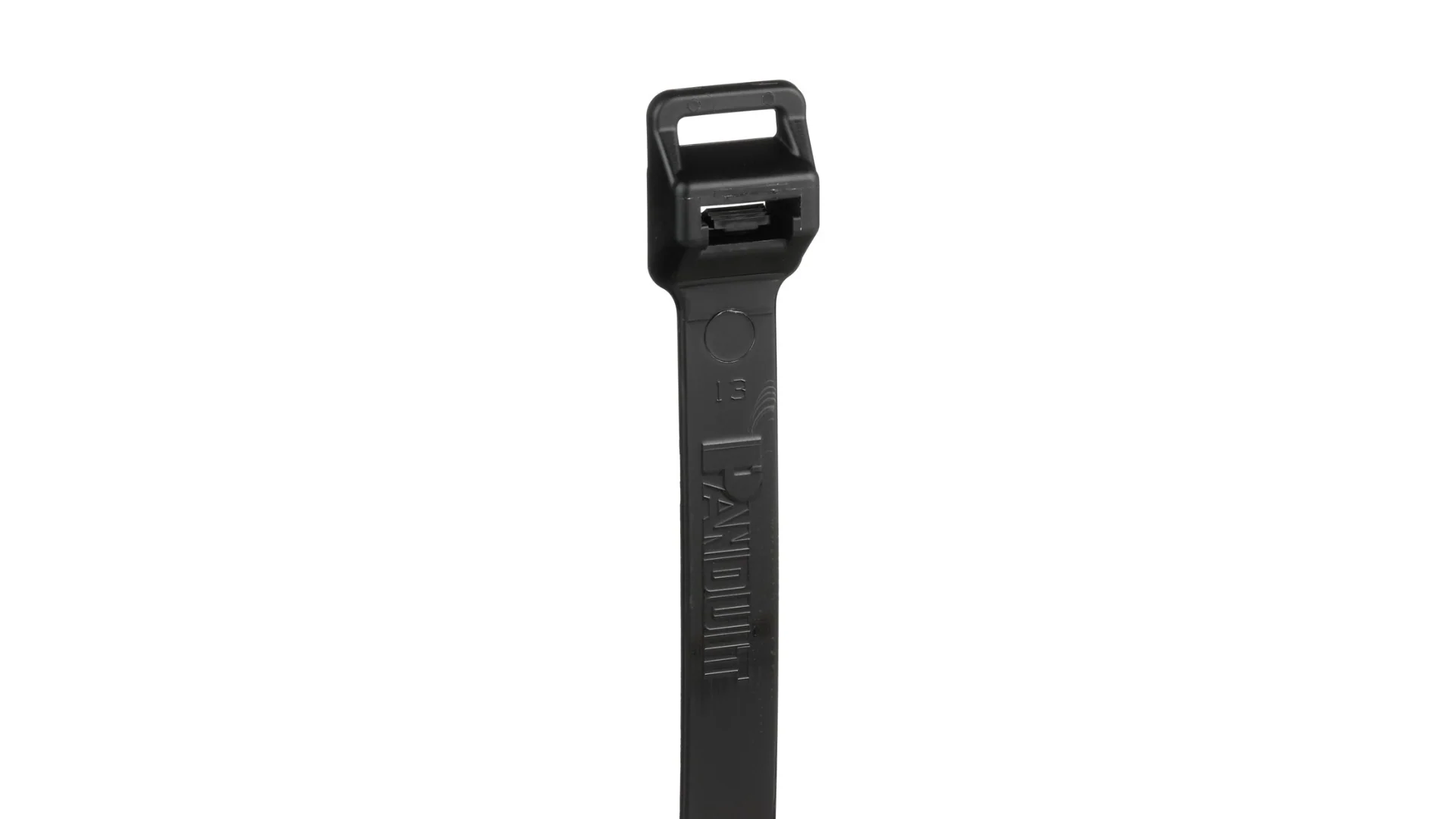Panduit PLT5EH-C0 Pan-Ty® Locking Lashing Cable Tie, Black, 20.1" Length, 250 lb Tensile Strength, 100/Bag - Image 4