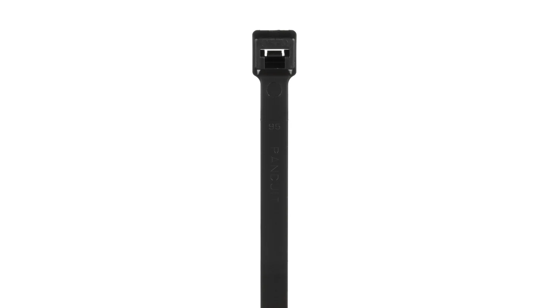 Panduit PLT5H-C0 Pan-Ty® Locking Cable Tie, Black, 17.7" Length, 175 lb Tensile Strength, 100/Bag - Image 2
