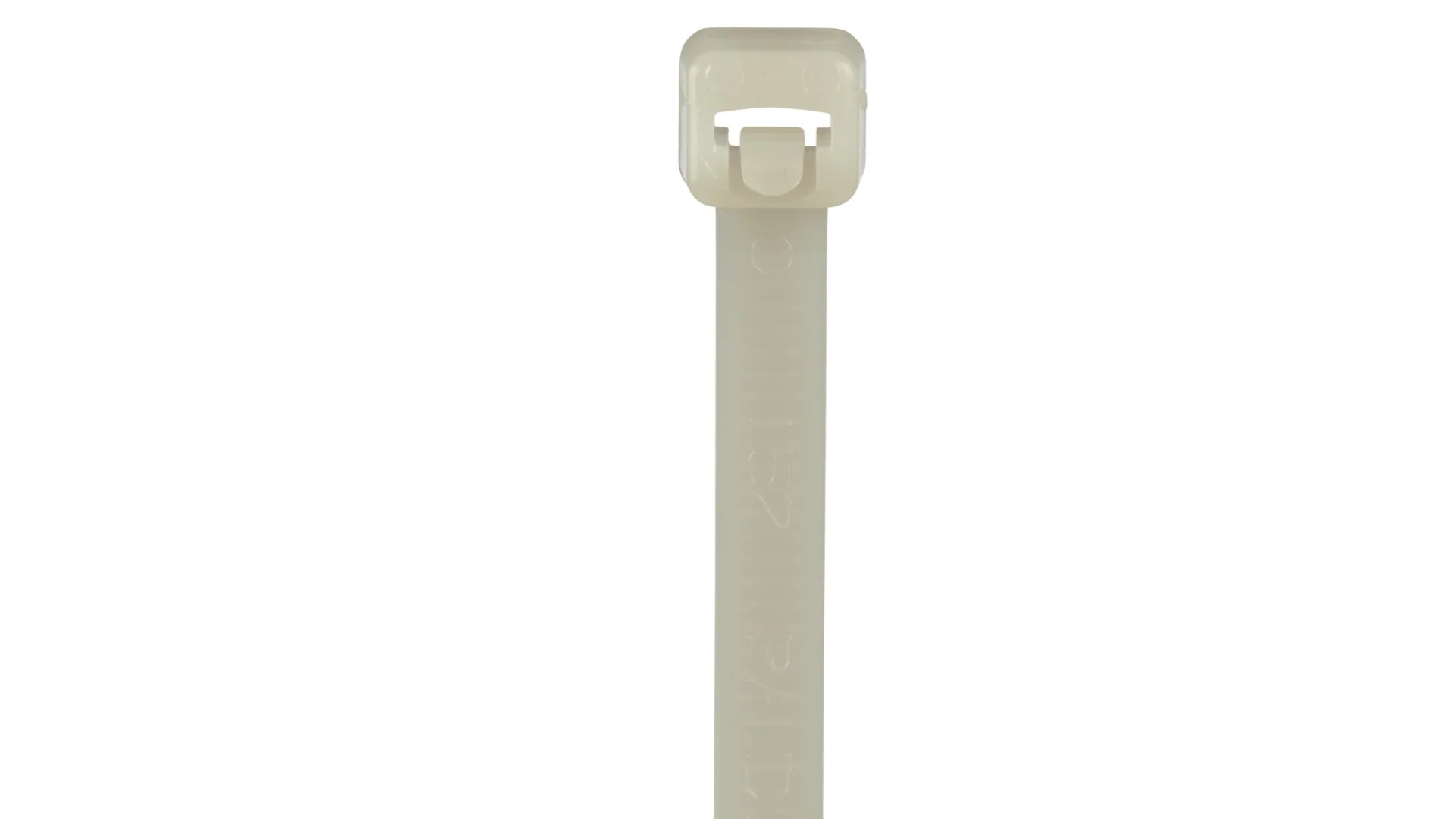 Panduit PRT3S-M Pan-Ty® Releasable Cable Tie, Natural, 11.5" Length, 50 lb Tensile Strength, 1000/Bag - Image 2