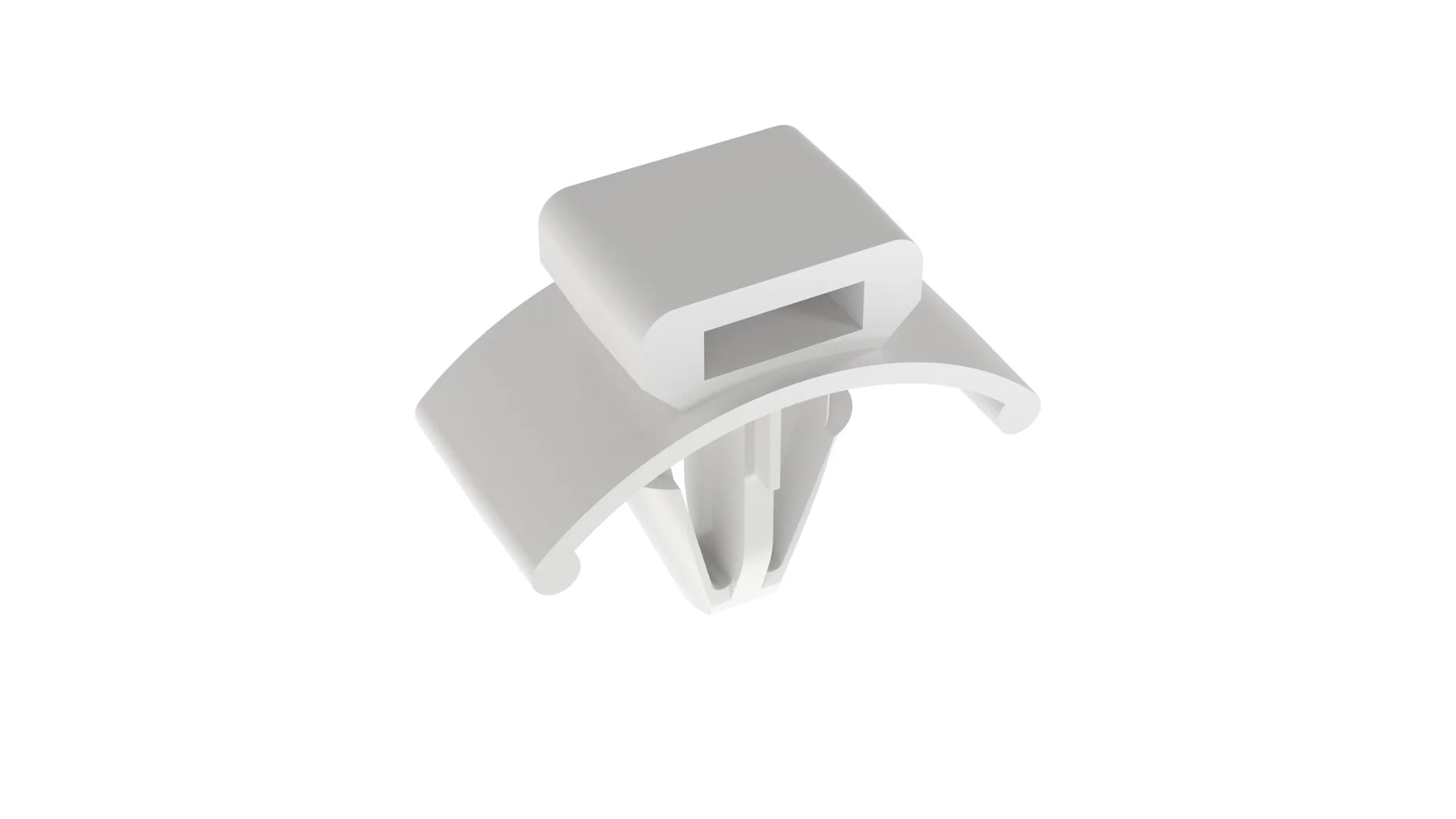 Panduit PWMS-H25-C Winged Push Barb Cable Tie Mount, Natural, 0.75" Length, Nylon 6.6, 100/Bag - Image 4