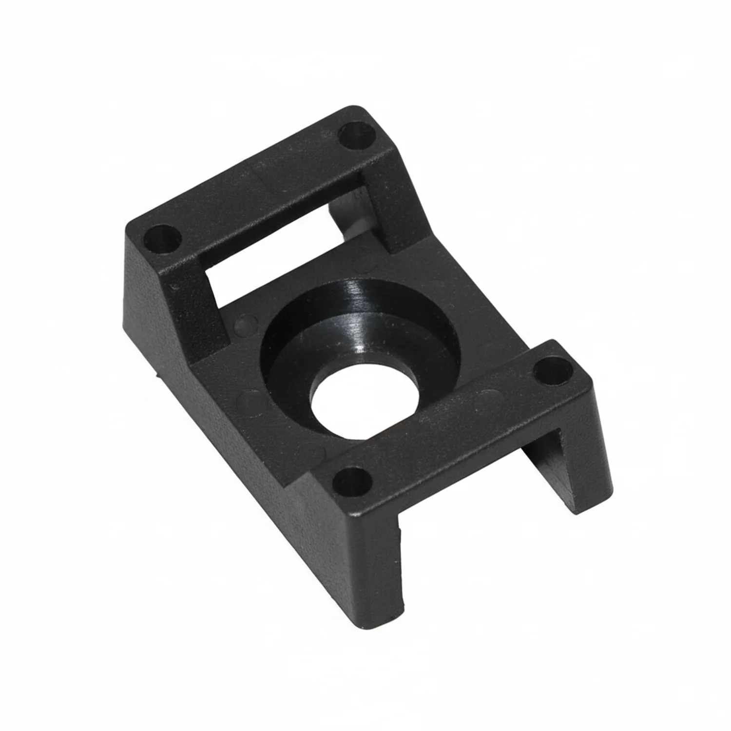 Saddle Support Mounting Base UV Black #1/4" Screw 100/bag Part # CTM25-0C - Image 7