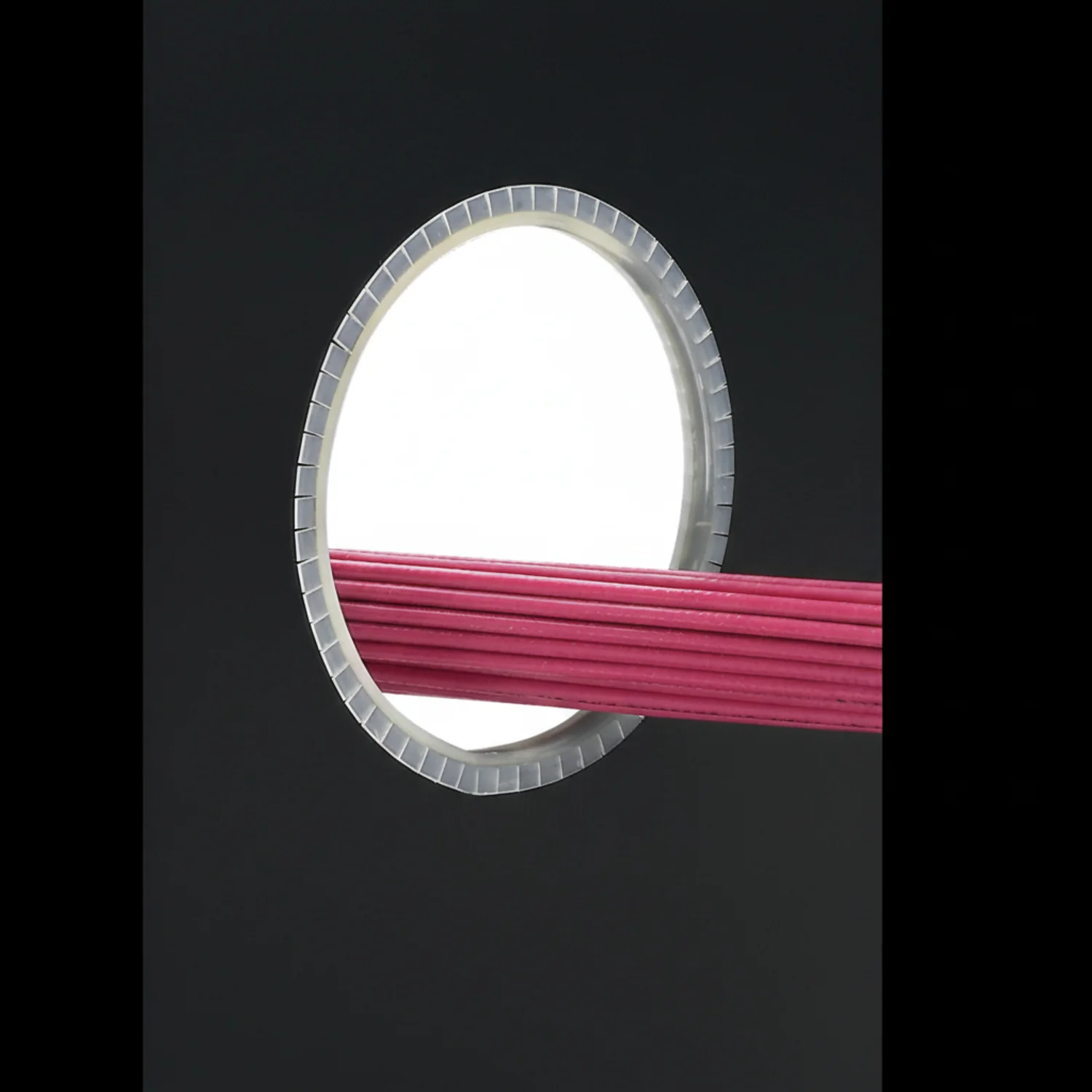 Slotted Grommet, Natural, PE, 2.5mm Max Panel, 30.5m L,PK1 - Image 2