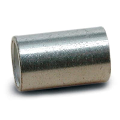 Sta-Kon Non-Insulated Butt Connector, 12-10 AWG, Metallic, 500 Pack