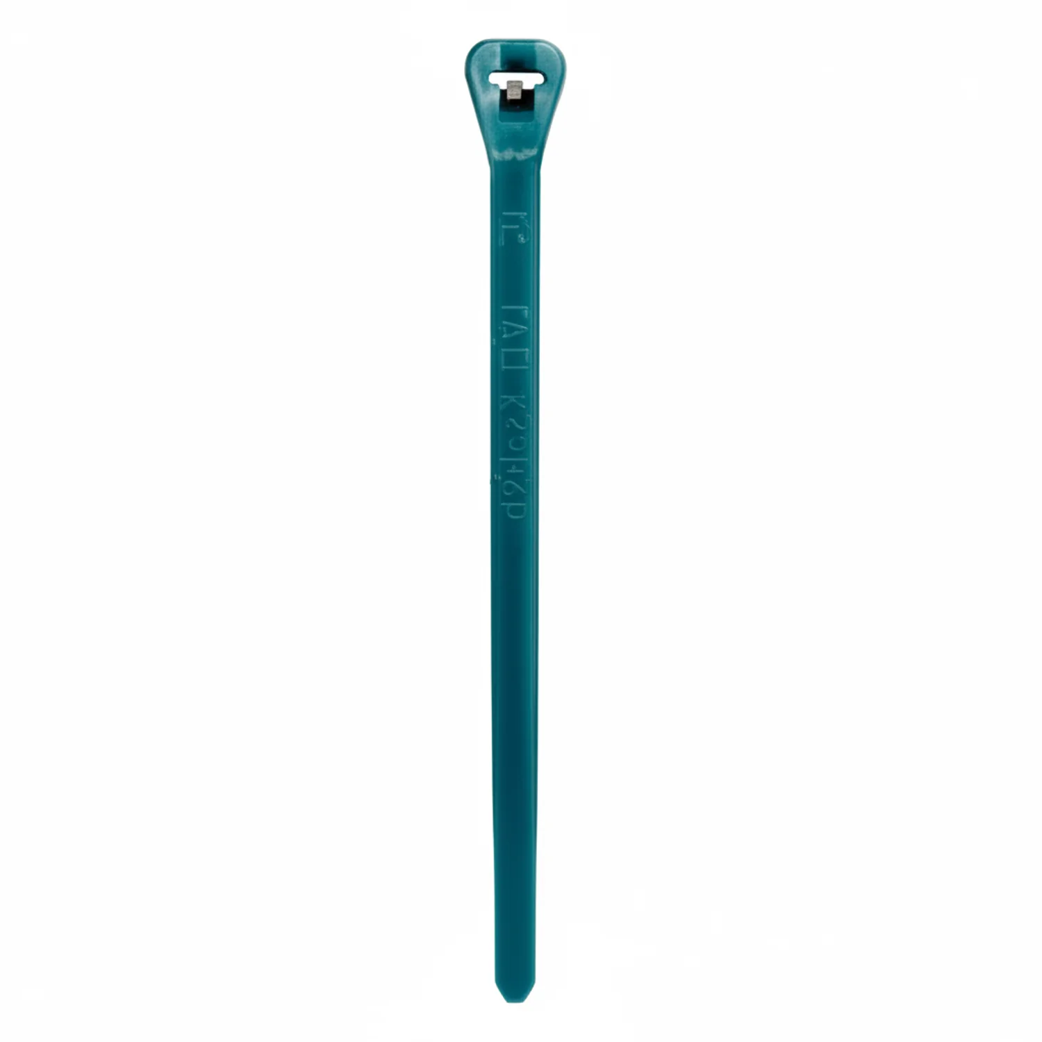 Thomas & Betts Ty-Rap TYZ27M 13" 120lb Aqua Radiation Resistant Tefzel Fluoropolymer Cable Ties / Zip Ties 100/Bag - Image 3