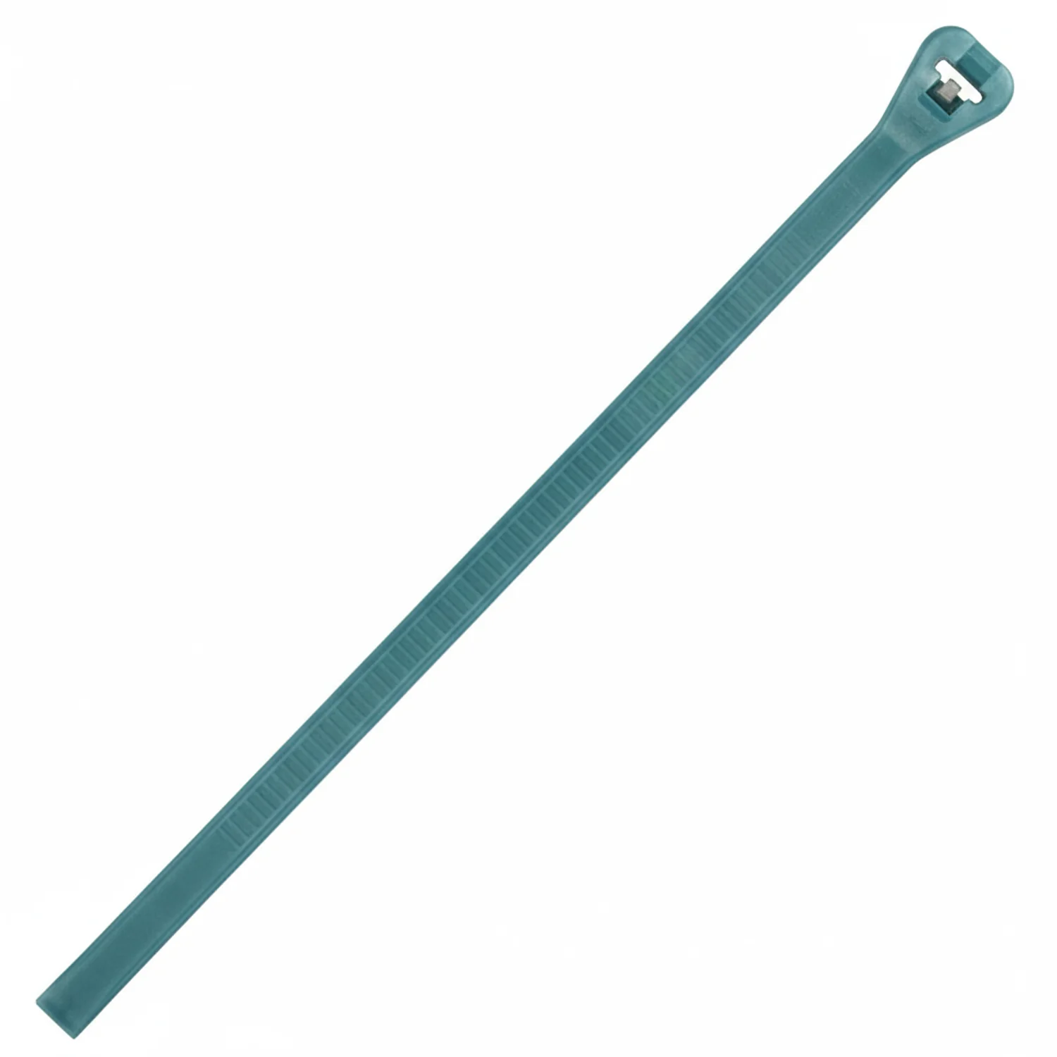 Thomas & Betts Ty-Rap TYZ28M 14" 50lb Aqua Radiation Resistant Tefzel Fluoropolymer Cable Ties / Zip Ties 500/Bag - Image 4
