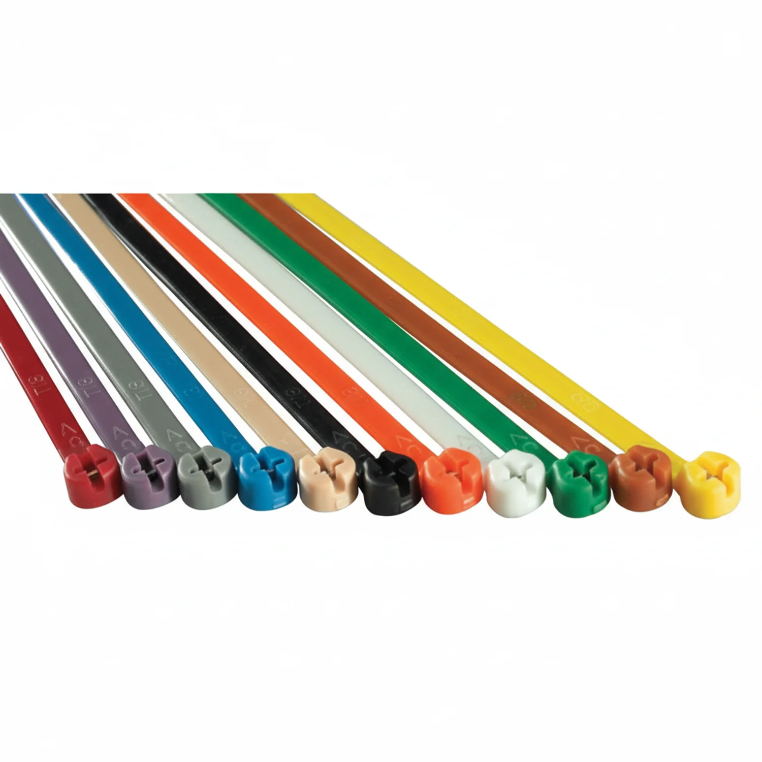 Thomas & Betts TY25M-5 7" 50lb Green 1000/bag - Image 2