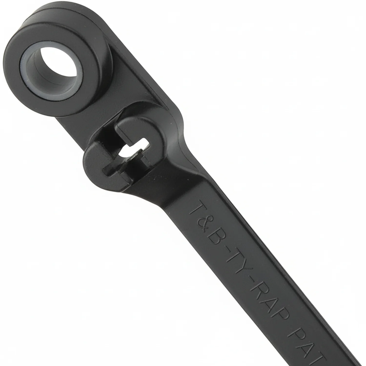 Thomas & Betts TY35MX 8" 50lb UV Black with #10 Mounting Hole 1000/Bag