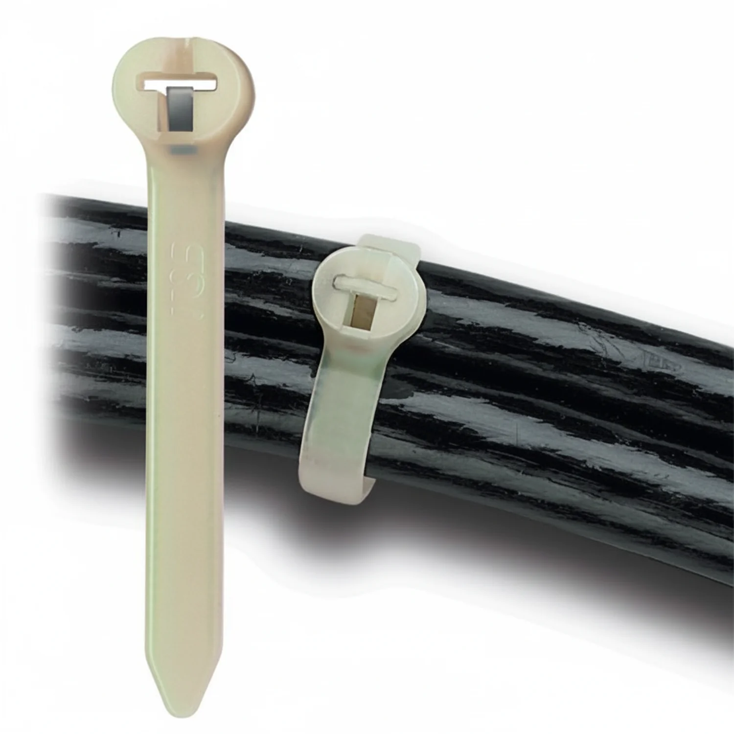 Thomas & Betts TYHT28M 14" 50lb Extra High Temperature Cable Ties / Zip Ties 500/Bag