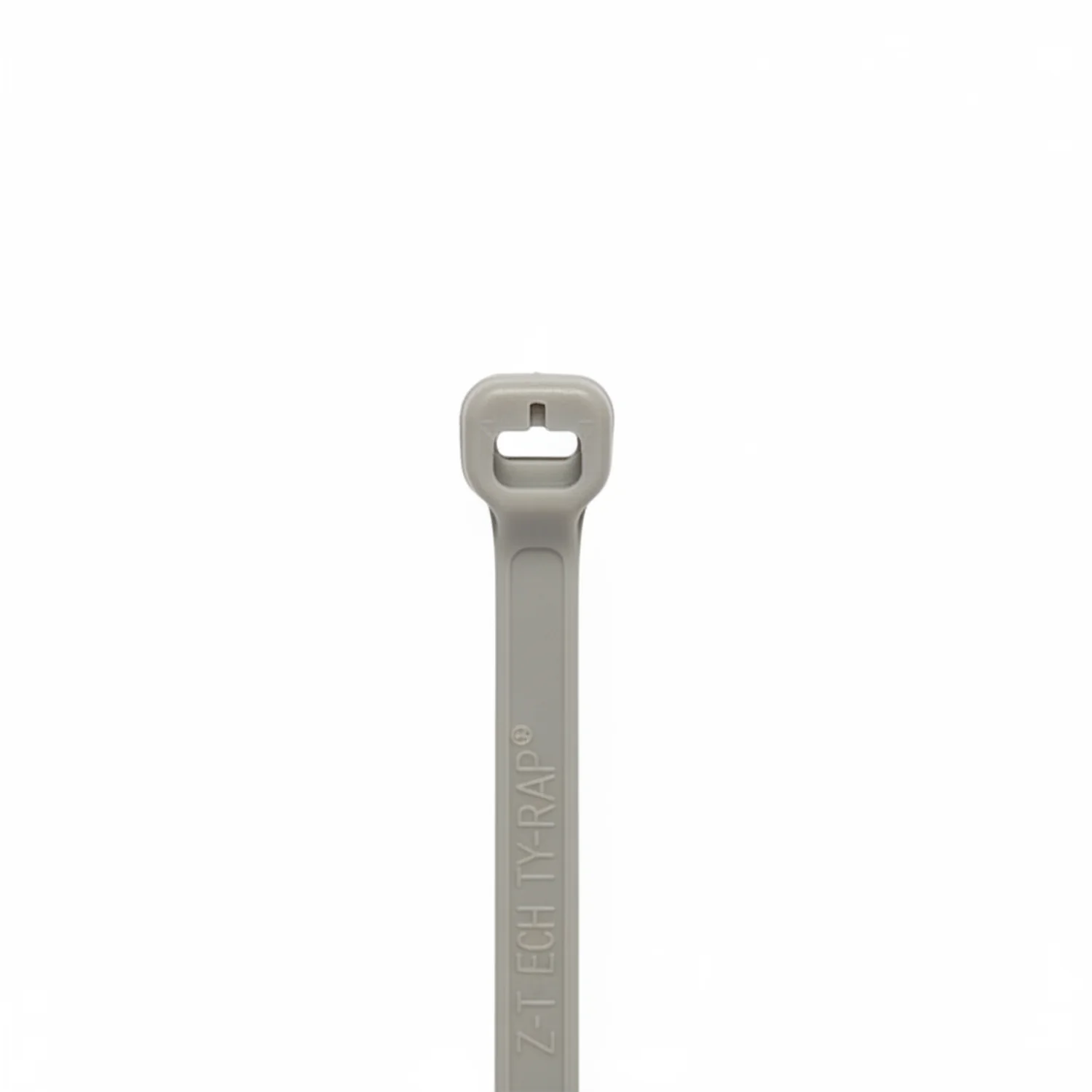 TY24M-8 Gray Polyamide (Nylon 6.6) Cable Tie (40 lb Tensile Strength)