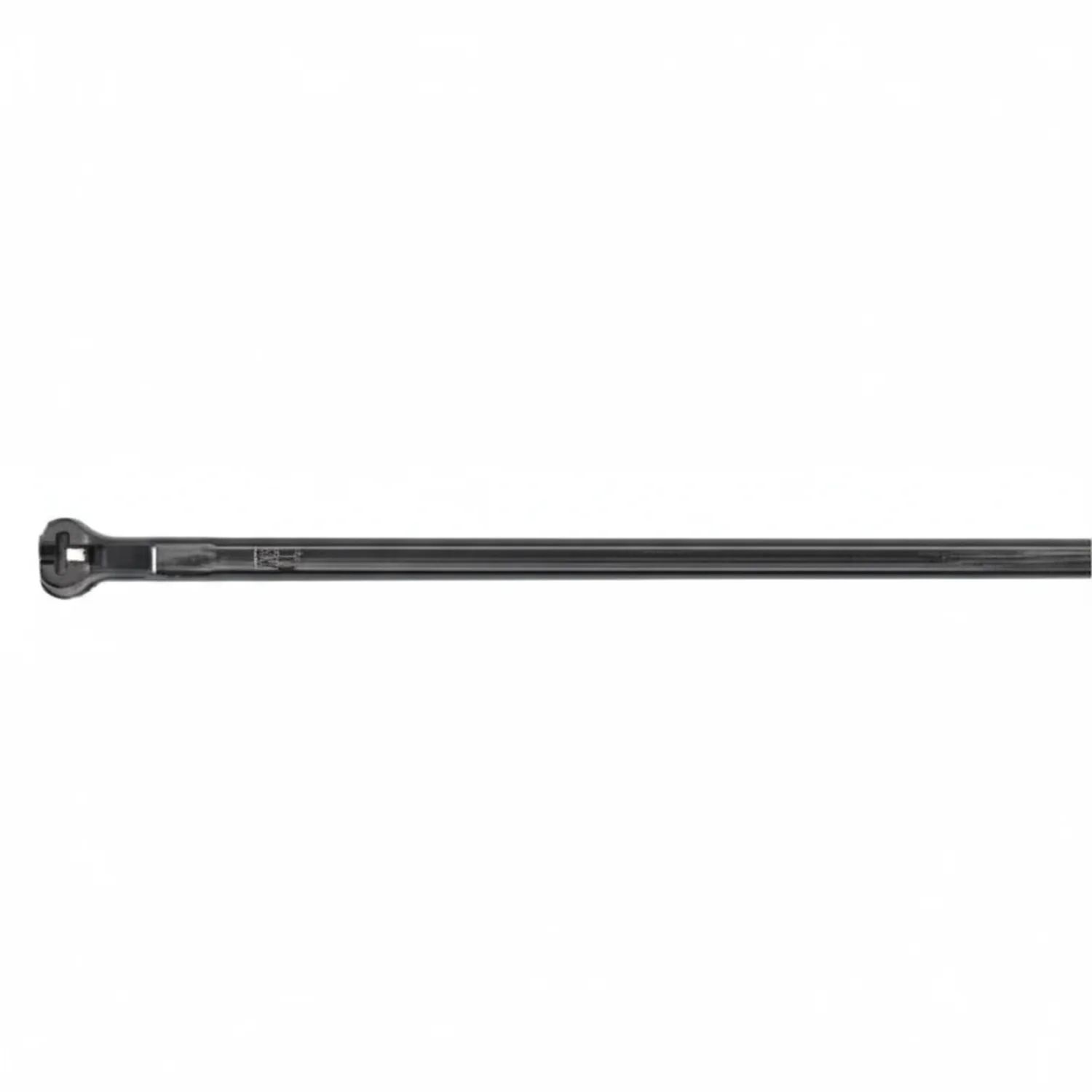 TY24MX-0 Black Polyamide (Nylon 6.6) Cable Tie (40 lb Tensile Strength)