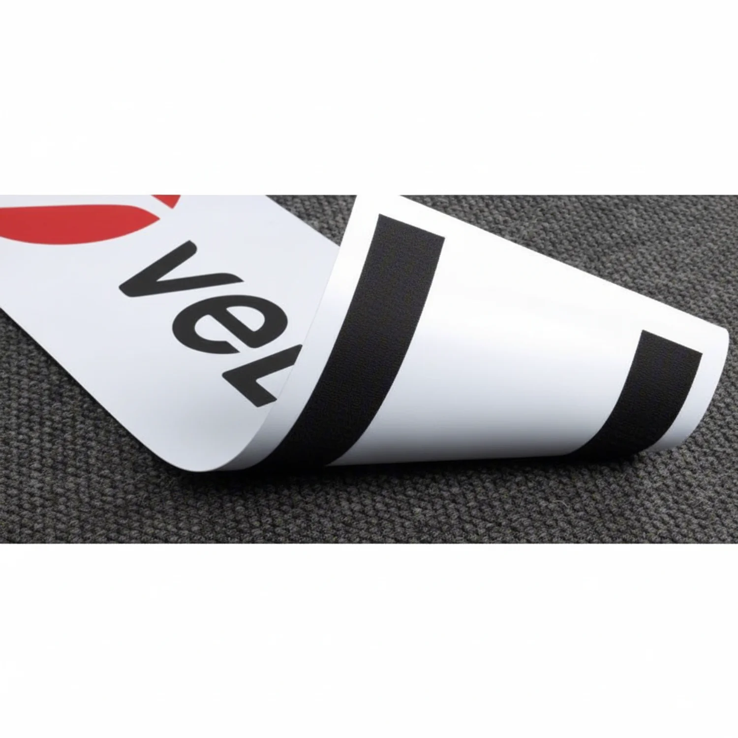 VELCRO BRAND Reclosable Fastener: Acrylic Adhesive, 75 ft, 1 1/2 in Wd, Black, Hook - Image 2