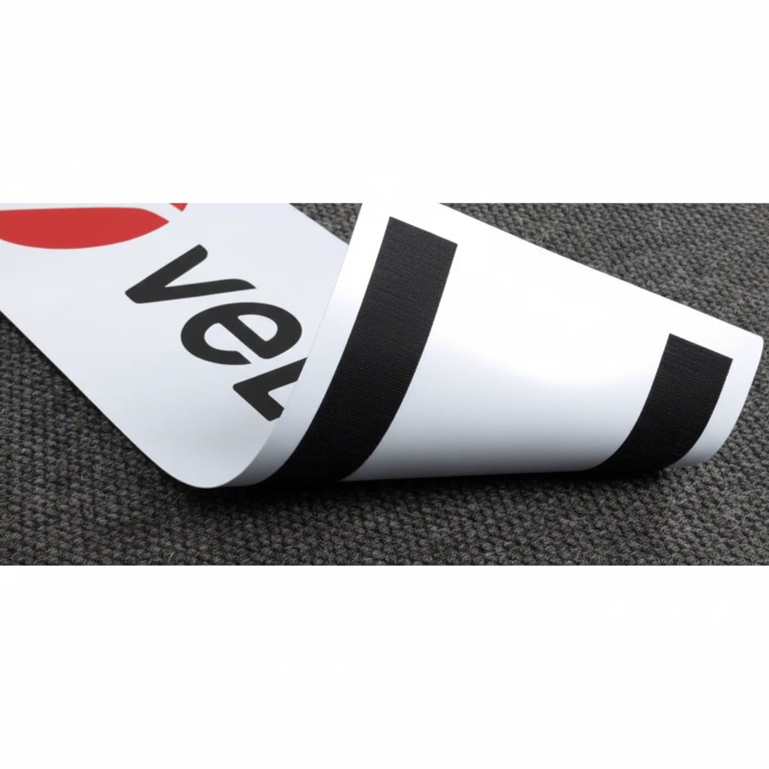 VELCRO BRAND Reclosable Fastener: Acrylic Adhesive, 75 ft, 1 1/2 in Wd, Black, Loop - Image 2