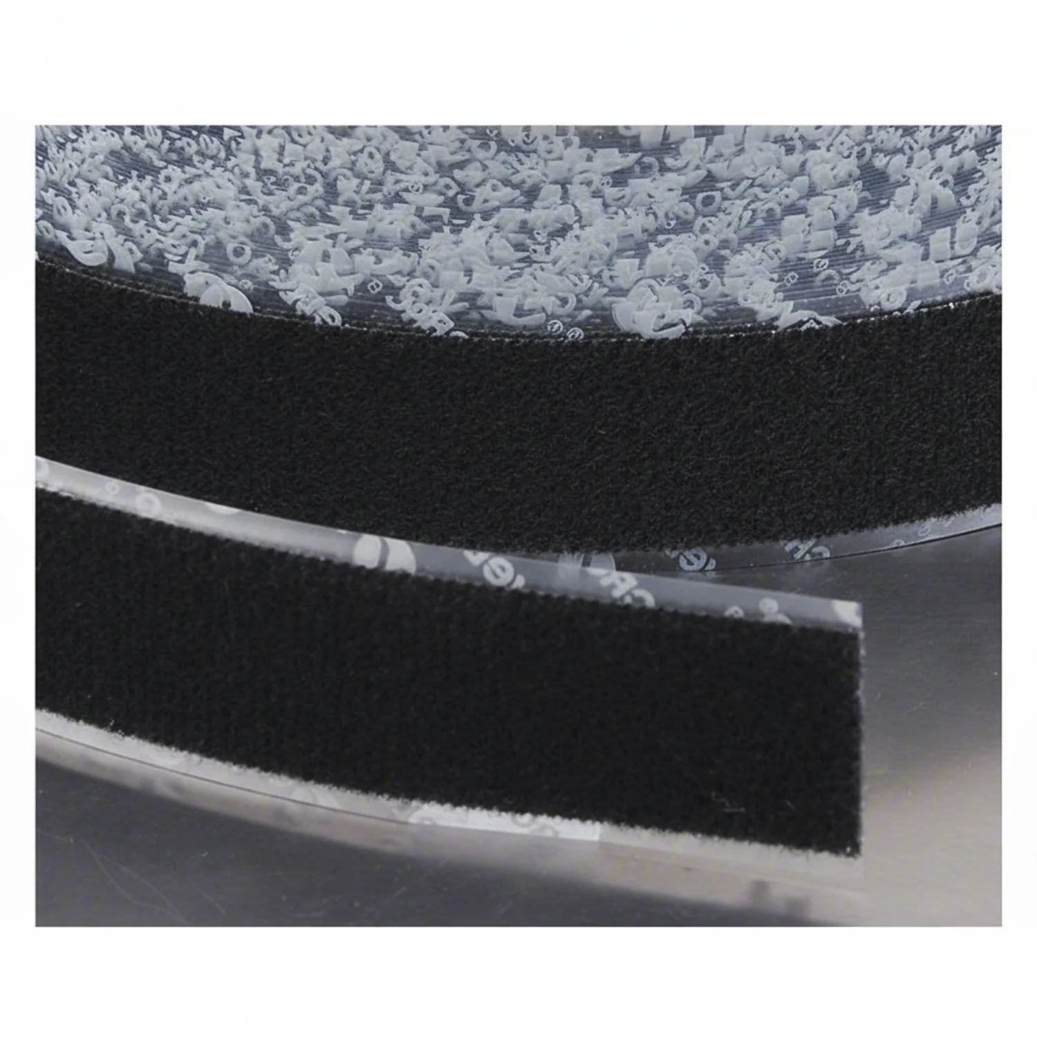 VELCRO BRAND Reclosable Fastener: Acrylic Adhesive, 75 ft, 1 1/2 in Wd, Black, Loop - Image 3